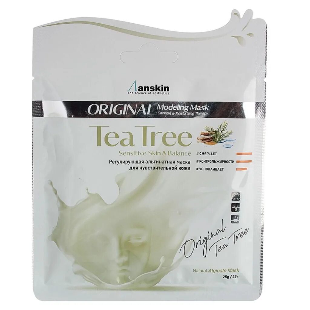 Original маска. АН Original маска Teatree Modeling Mask / Refill 25гр. Anskin Teatree Modeling Mask 240. Альгинатная маска с чайным деревом Anskin Teatree Modeling Mask. Anskin маска альгинатная с экстрактом чайного дерева Teatree Modeling Mask 240gr.