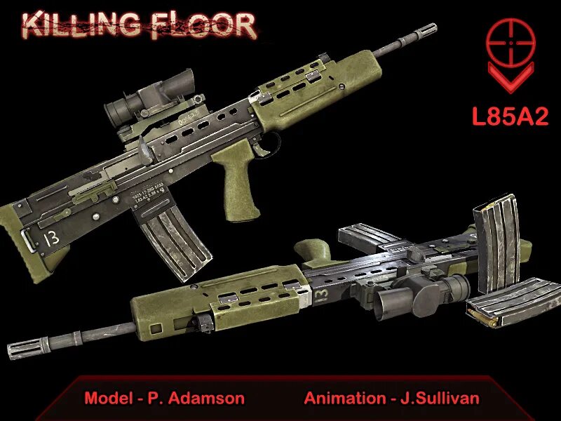 85 л 5. Буллпап sa80 l85a2 Killing Floor 2. Sa80 lsw. L85a2 сталкер. L85a3.