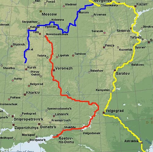 Река Дон на карте. Исток реки Дон на карте России. Исток реки Дон на карте. Где находится река Дон на карте. Дон местоположение
