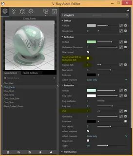 Asset editor