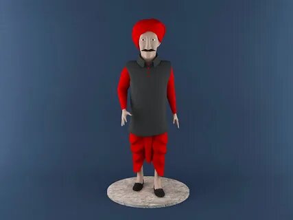 3d indian