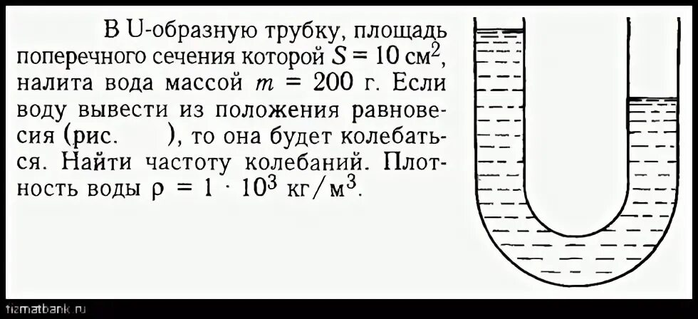 У-образную трубку. U-образная трубка задачи. Задачи на u образную трубку. U-образная трубка решение задач. В образная трубка частично заполнена водой