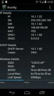 Ifconfig