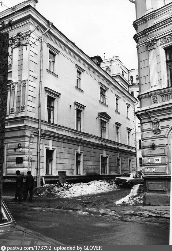 Потаповский переулок д. 5 строение 2 на карте Москвы