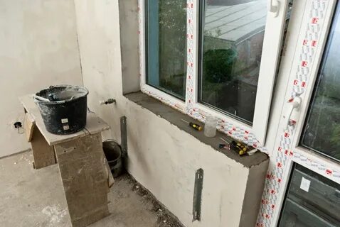 Балконный установка
