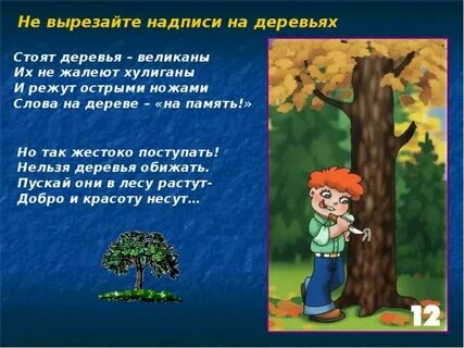 Виден лес как пишется