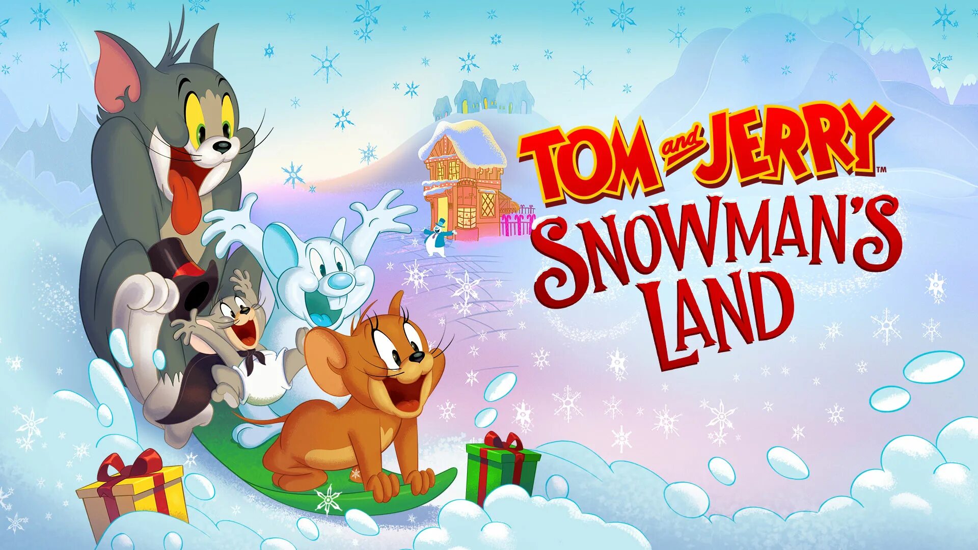 Том и Джерри Страна снеговиков 2022. Tom and Jerry: Snowman's Land. Том и Джерри 2022. Том и джерри новогодние