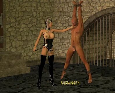 6884837 plaatsen femdom suspension bondage 3d picture by submissen.