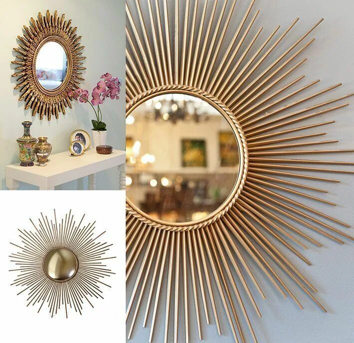 Global Views Thin Sunray Mirror Horchow