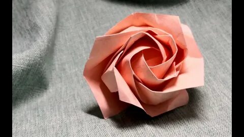 Розочка из бумаги