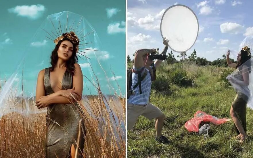 мастер класс фотографа. хитрости фотографов. студия для съемок. 4l. оригинальные идеи для съёмок.