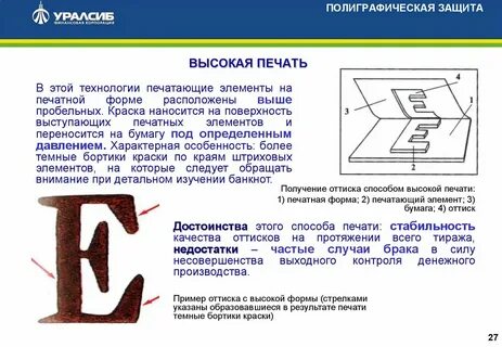 Элементы в печатных буквах