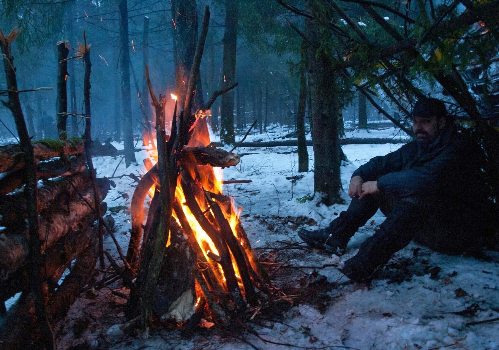 Человек выживший в природе