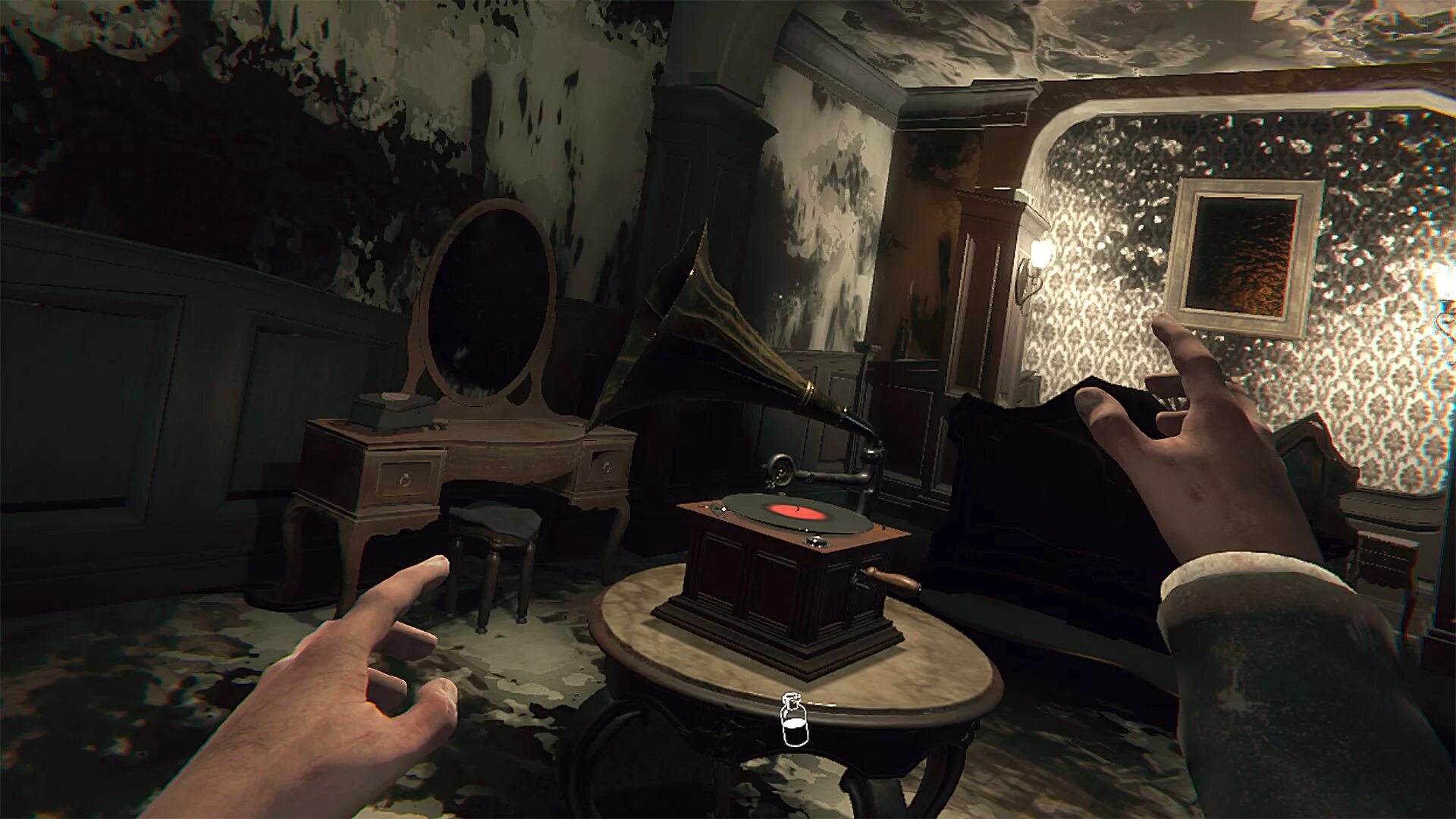Because of fear. Особняк из игры layers of Fear.