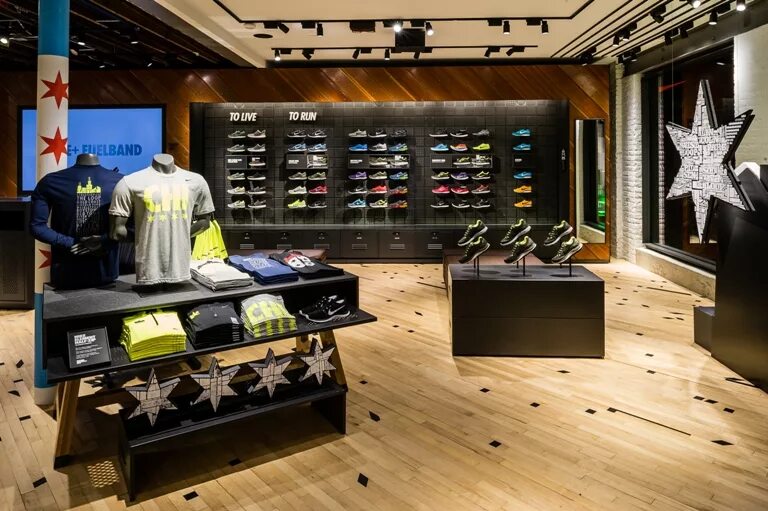 Running store. Brand stores найк. стенды shop-in-shop. up and run nike магазин. nike seoul boutique.