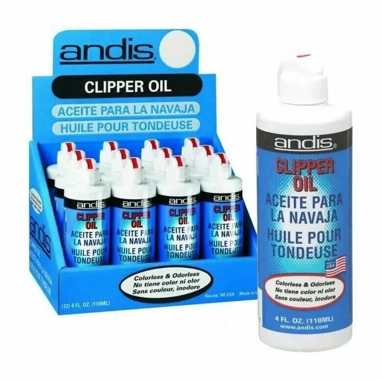 Купить масло для машинки для волос. Масло для смазки ножей и машинок Andis 12501, 118 мл. Andis Clipper Oil 118 мл. Масло для машинок Andis 118мл. Andis масло для машинки Clipper Oil.