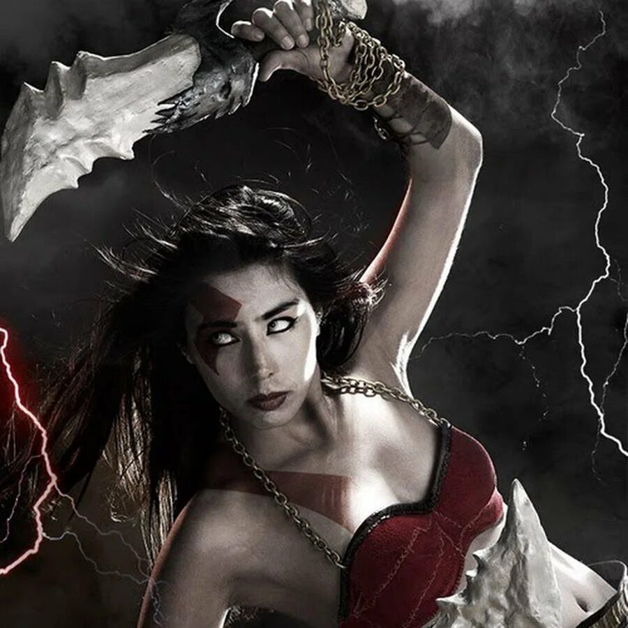 Октокуро кратос. Кратос 63 rule. God of war косплей женский. Кратос девушка. Косплей кратоса из god of war.