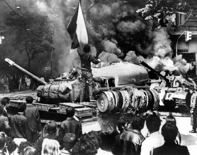 Боевые действия в чехословакия
