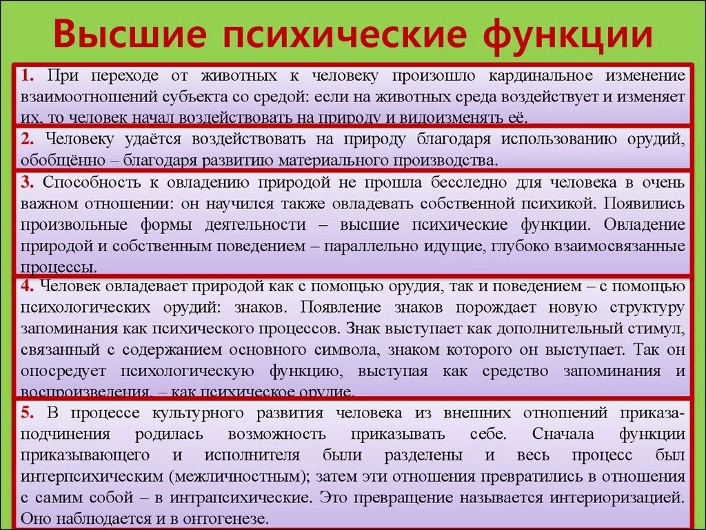 Высшие психические функции по л.с Выготскому. Выготский высшие психические функции. Высшие психические функции по л.с Выготскому имеют свойства. Вышепсихиеские функции.