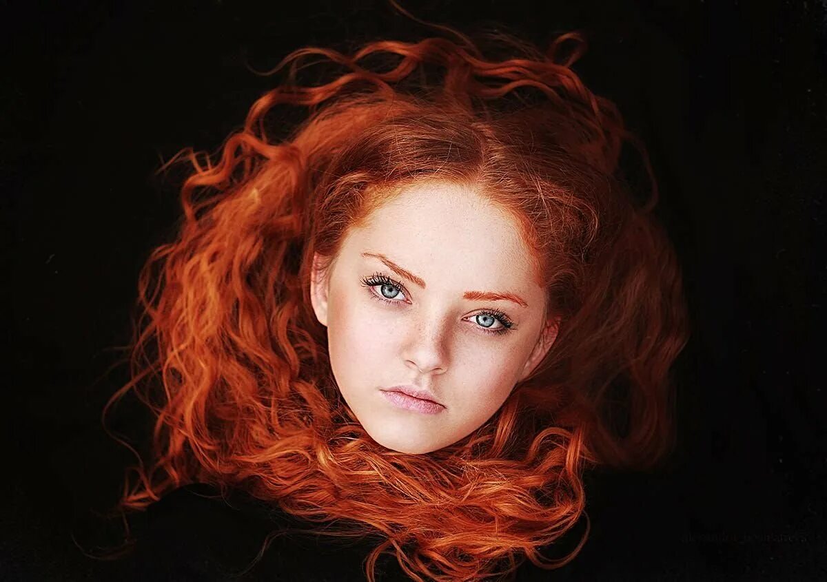 Рыжая ирландка Грейси. Фотограф Alexandra Bochkareva. Какой ген рыжих волос