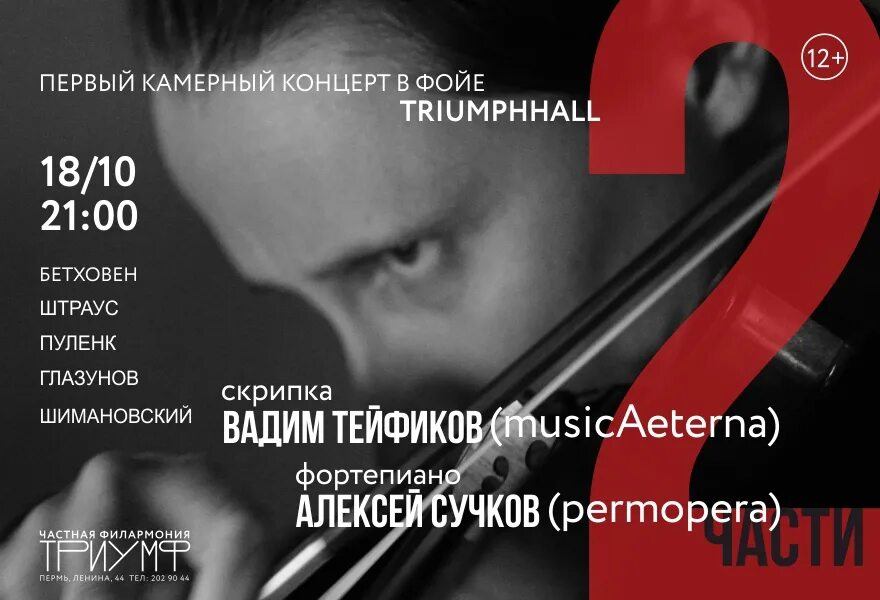 Филармония пермь билеты. Частная филармония Триумф Пермь. MUSICAETERNA приглашенные скрипки.