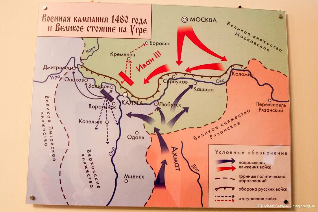 Стояние на реке Угре карта сражения. 1480 Год стояние на реке Угре карта. Походы великого хана