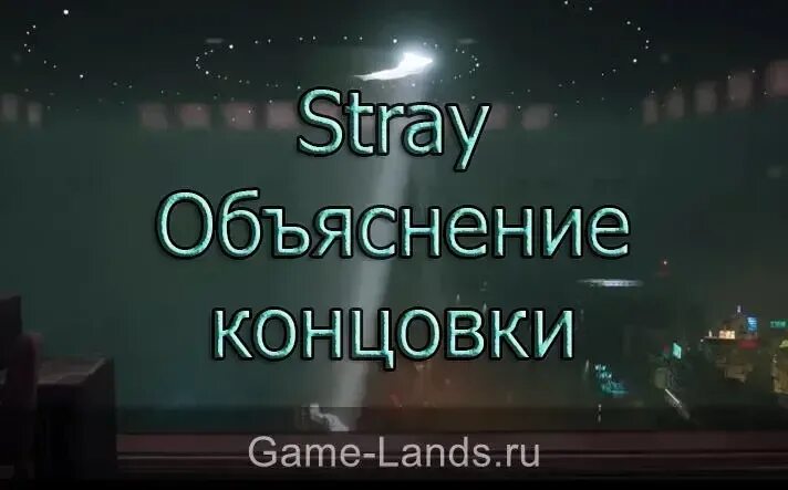 Stray концовка. Stray игра конец. Концовка стрей