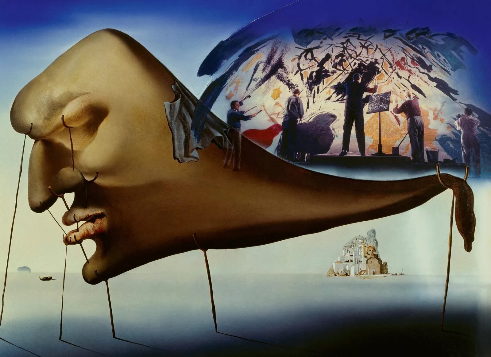 Сальвадор дали сон 1937. Salvador Dali художник. Художник Сальвадор дали картина сон. Картины дали и Пикассо.