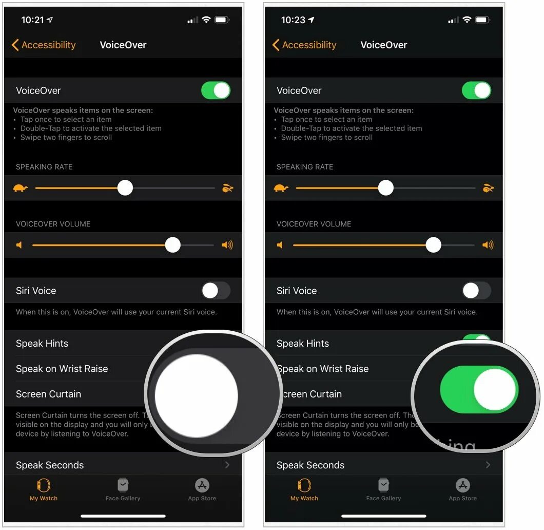 Шторка на АПЛ вотч. Шторка в Apple watch. Как выключить Voice over на Apple watch. Шторка на часах Apple watch. Не приходят уведомления эпл вотч