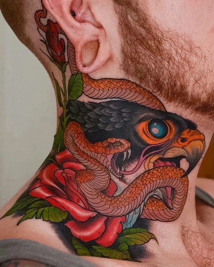 Японское тату на шее. Тату змея на шее. тату змея на шее мужские. тату змеи на шее мужские. японские тату на шее.