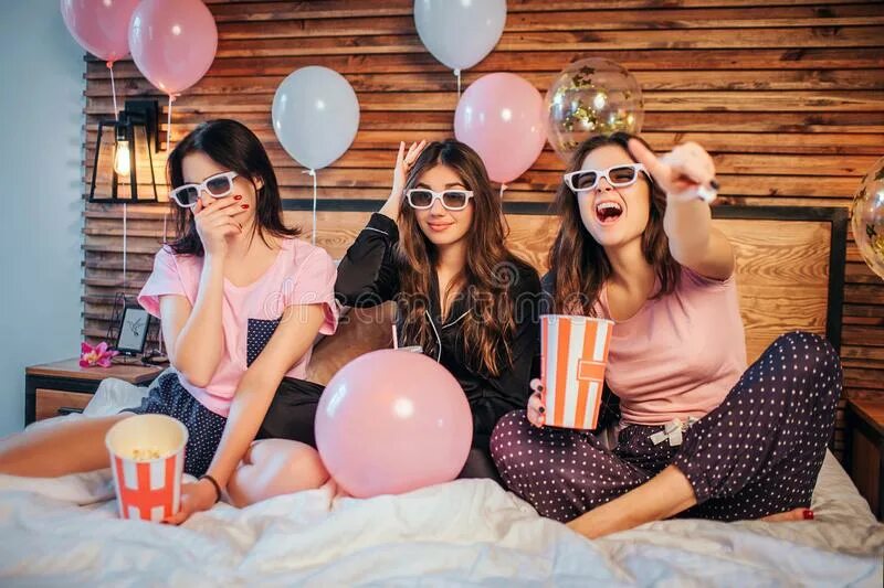 These are having a party. These are having a party