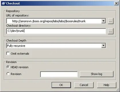 Repository url
