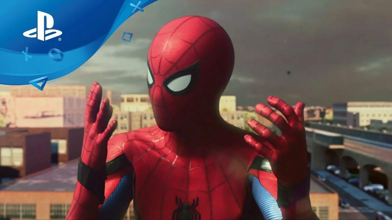 Spider-man: Homecoming VR. Человек паук на ПС 4 ВР. Spider-man: Homecoming - Virtual reality experience. Spider man far from Home VR ps4.