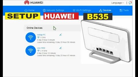 Setup huawei