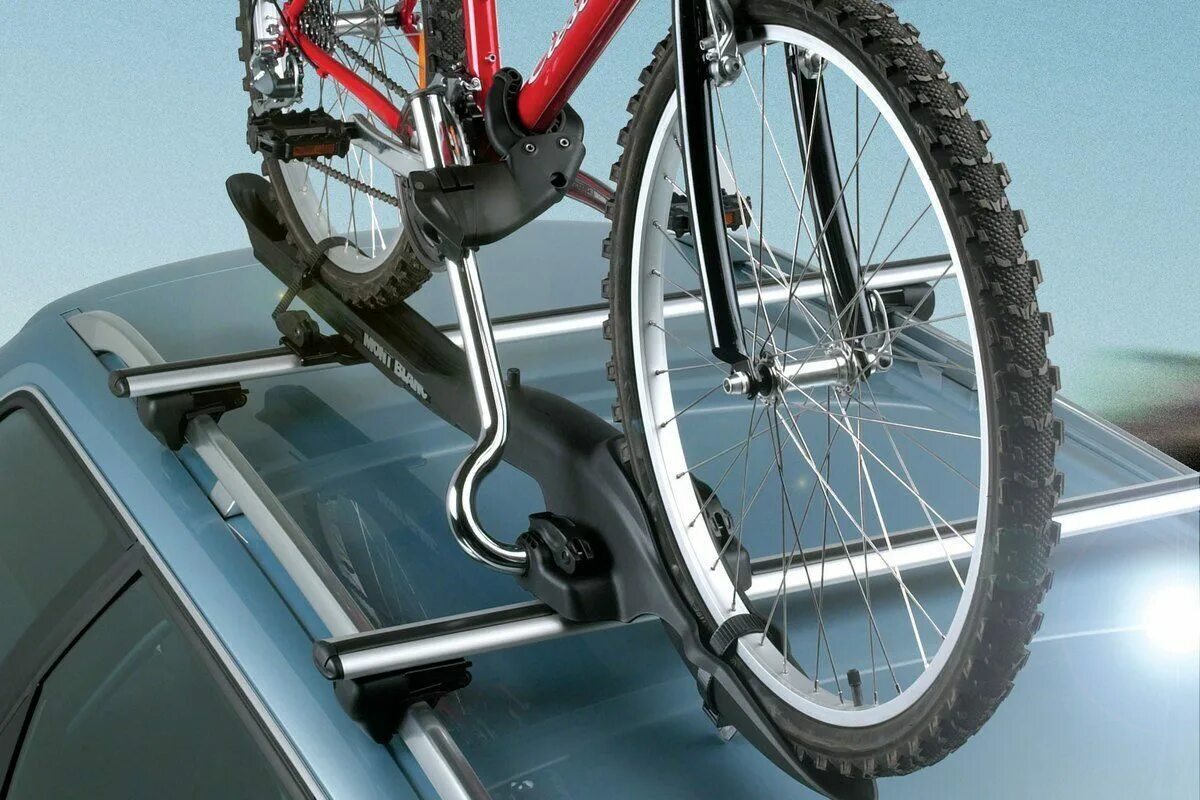 Велокрепление Монблан Барракуда. Велокрепление Mont Blanc. Багажник для велосипеда на крышу Монтбланк. Montblanc крепление для велосипеда.