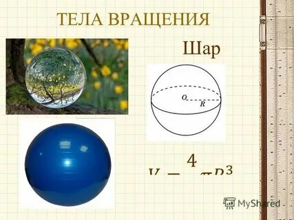 Сила вращения шара