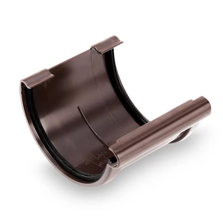 Соединитель желоба docke standard 120мм темно-коричневый. Водосток верат технониколь. Тн. Соединитель желоба. Соединитель желоба.