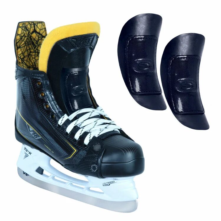 Коньки v76 encelad. Ботинки хоккейные без лезвий v76. Язычок для хоккейных коньков. Вставки для коньков.