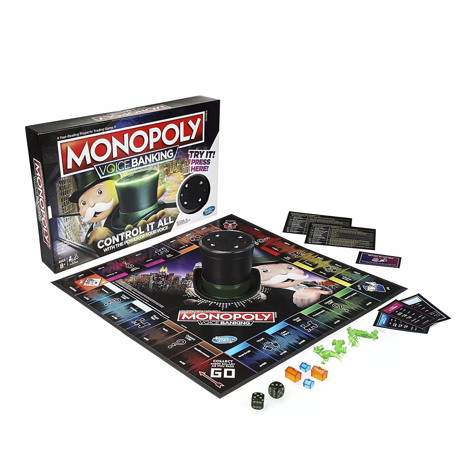 Игры Хасбро Монополия. Монополия классическая Хасбро. Monopoly Hasbro Gaming. Настольная игра Monopoly голосовое управление.