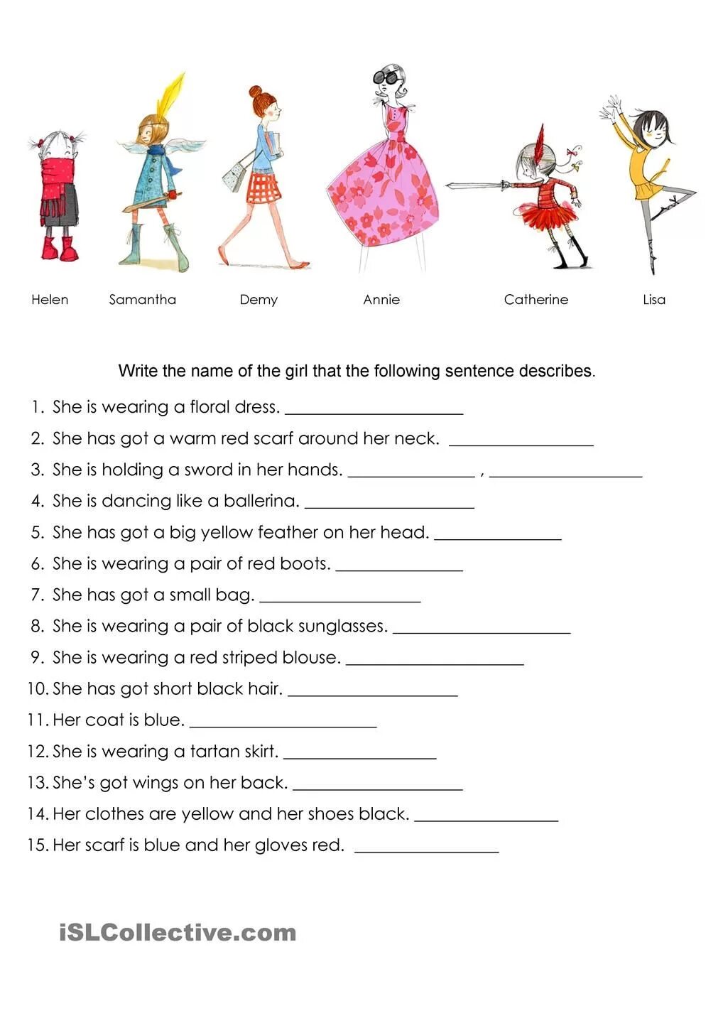 She s wearing her skirt. Clothes and appearance Worksheets. Appearance Worksheets for Kids. Describe clothes Worksheets. Девочка занятия английский.