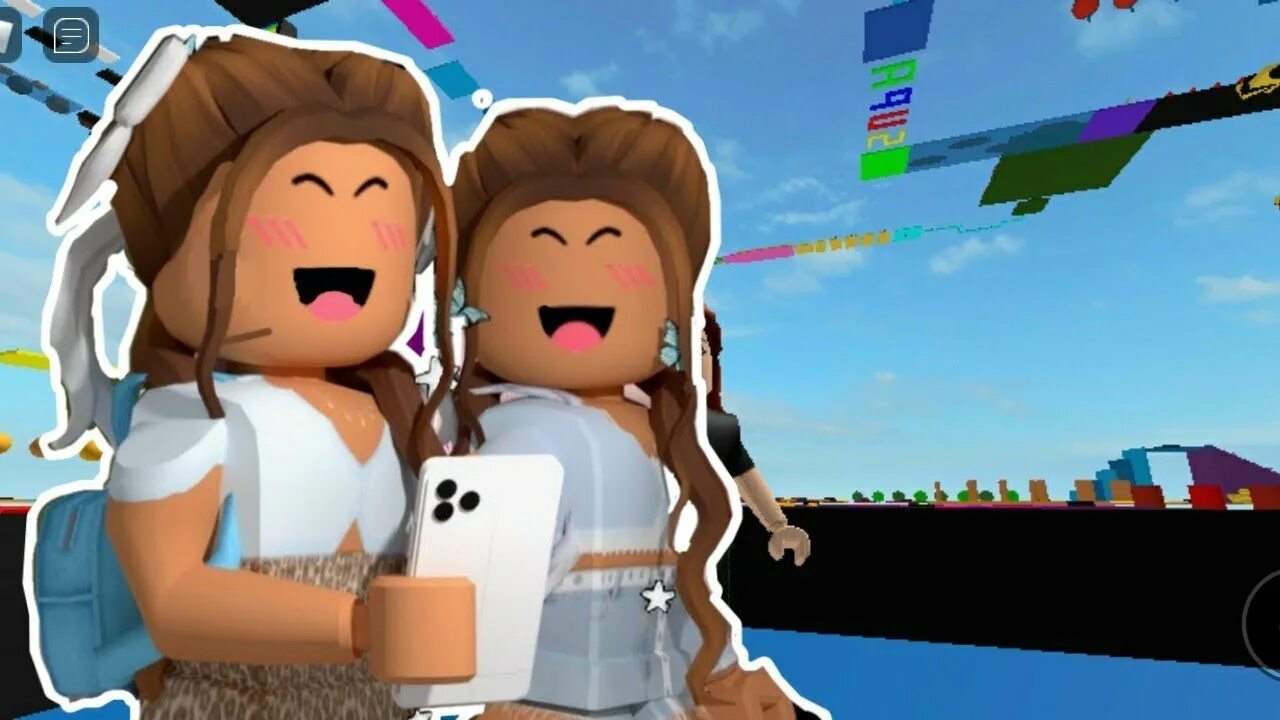 Папа и дочки roblox