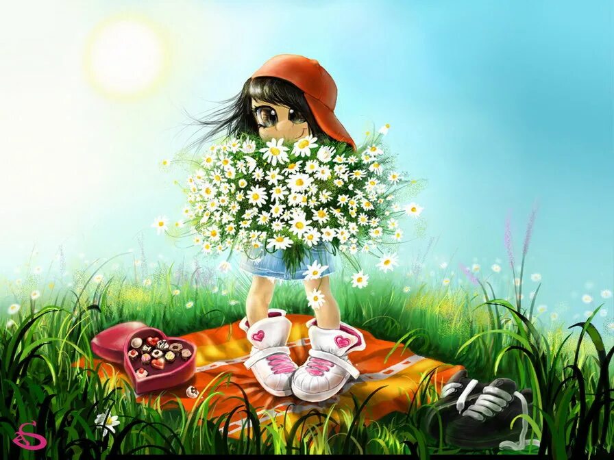 девчонки твои пусть. лето позитивные иллюстрации. лето пришло иллюстрации. мечты сбываются весной. открытки с днём рождения подруге прикольные.