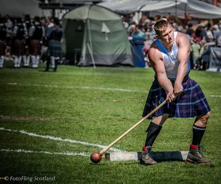 Hammer throw highland games