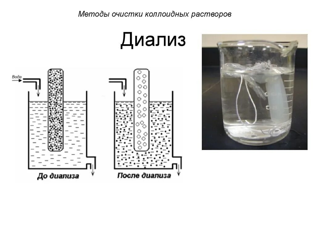 Диализ белков. Диализ очистка сточных вод. Диализ коллоидных растворов. Диализ коллоидная химия. Методы очистки коллоидных растворов :фильтрация диализ.