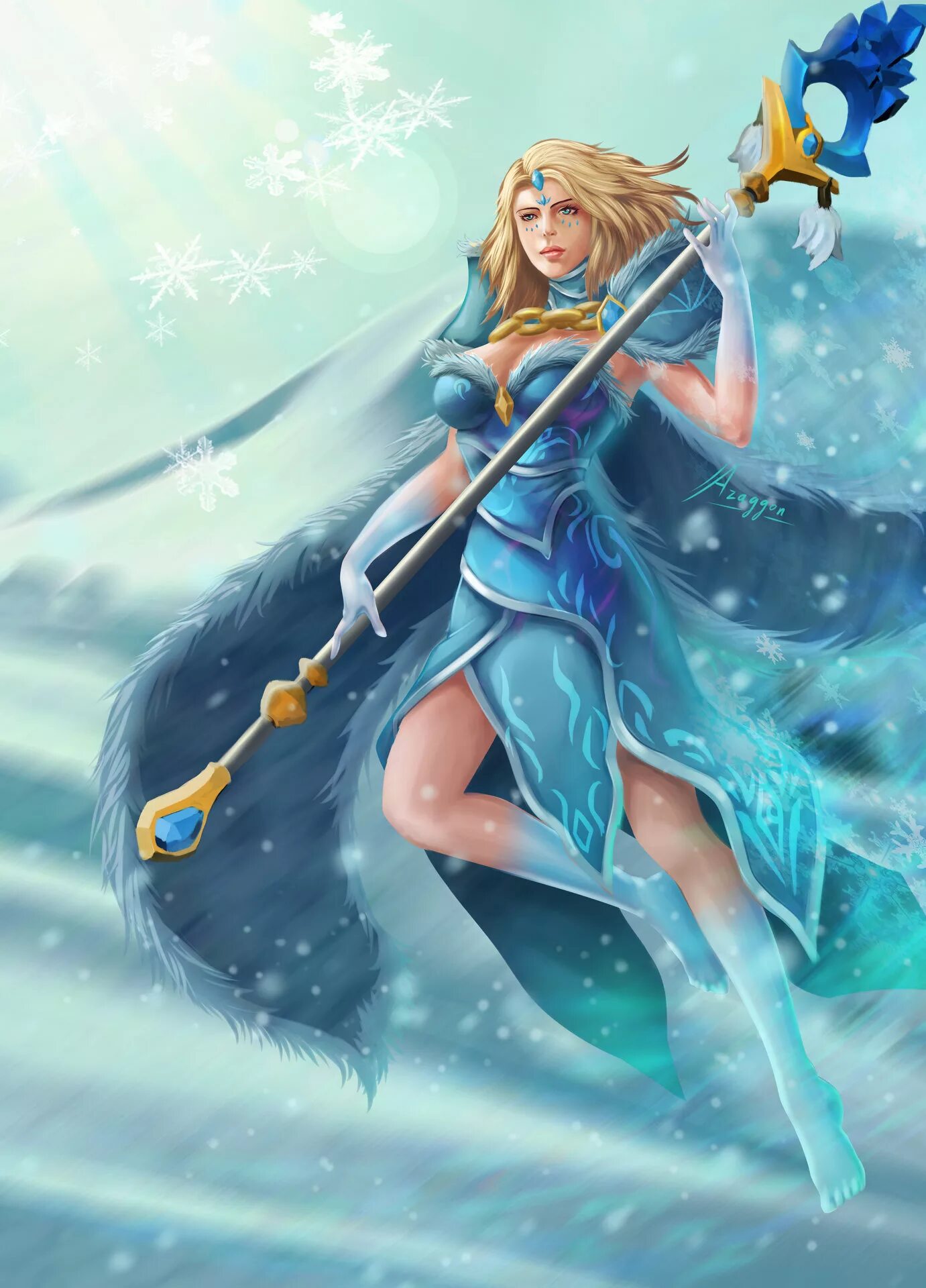 Кристал мейден. Дота 2 Crystal Maiden. Кристал мейден аркана. Кристал мейден дота 2 аркана.