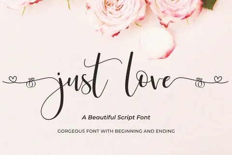 Love шрифт