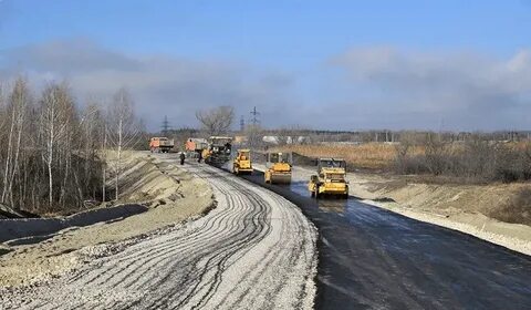 Строительство дорог населенных пунктах