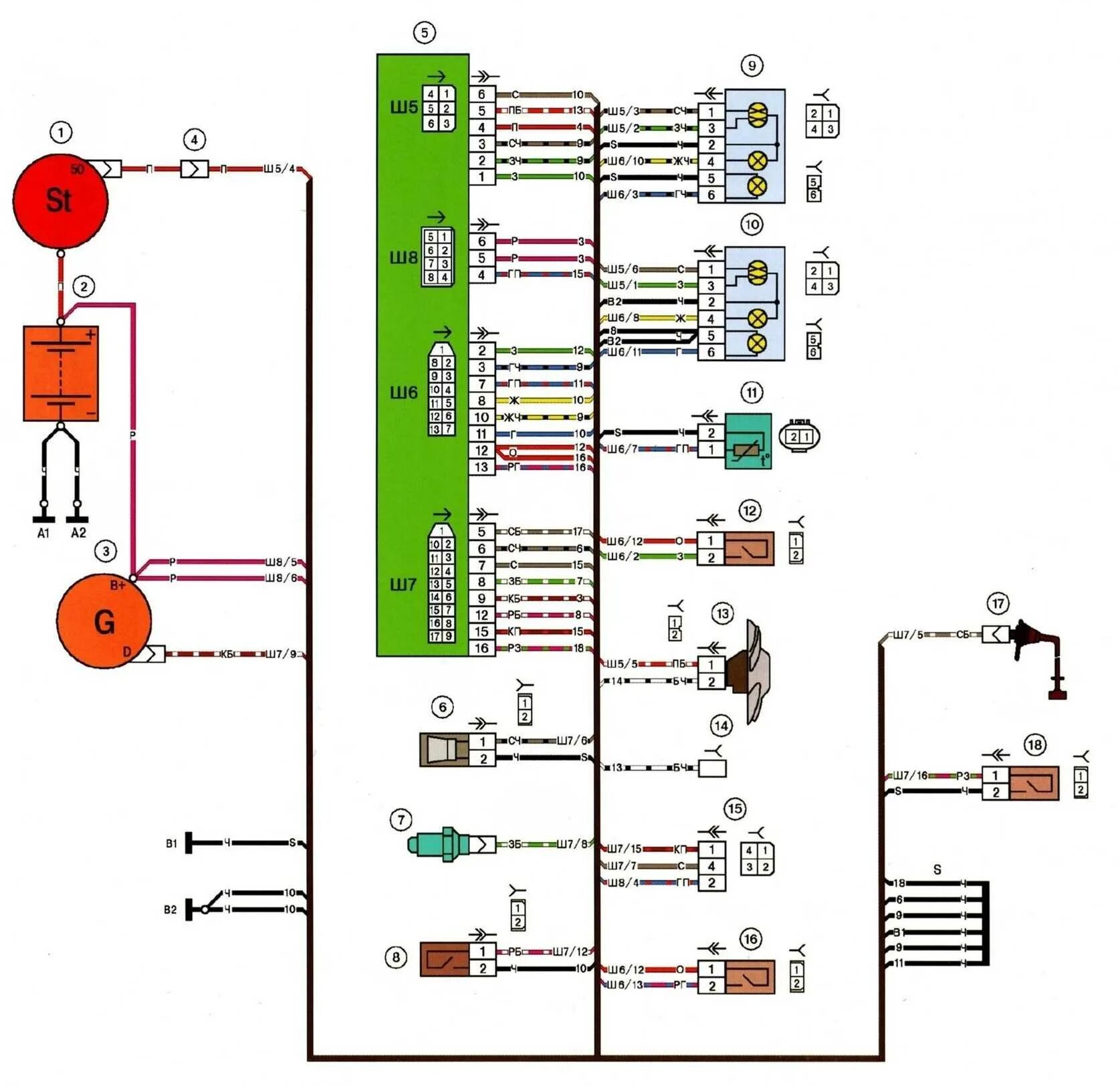 4. 6. Схема подкапотной проводки. Коса ваз 2112 16 клапанов с ваз 2107 инжектор. Проводка мицубиси кольт 4g92.
