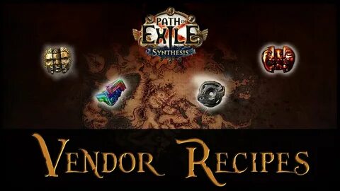 Poe vendor recipes