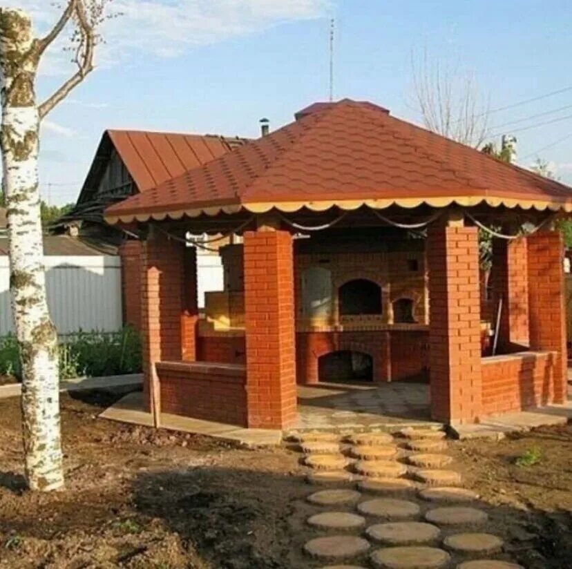 Беседка с барбекю Воронеж, Липецк